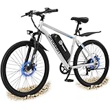 ⚡ High-Performance 500W Motor for Urban & Off-Road Use This e-bike features a powerful 500W brushless motor, reaching speeds up to 20 MPH. Easily tackle 15° inclines and cut commuting time by 40%, making it an efficient choice for both city and off-r...