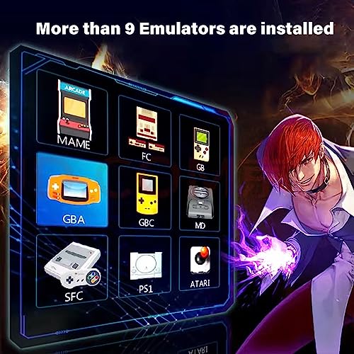 image for Wireless Retro Game Console - JICVY Plug and Play Video Games, Built i