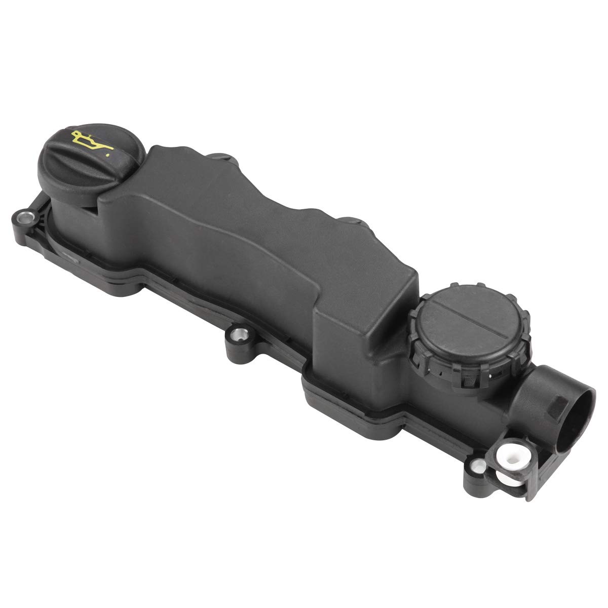 Frankberg Tapa de Válvula Cubierta de Motor 1.6L Diesel Compatible con Fiesta V Vi Focus II Fusion C3 C4 C5 Picasso Berlingo 206 207 307 308 M.i.n.i S40 2004-2020 Sustituir# 0248L1