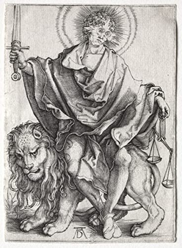 Art Tableau Fils de justice Albrecht Dürer pour habiller un grand mur vide 60x90