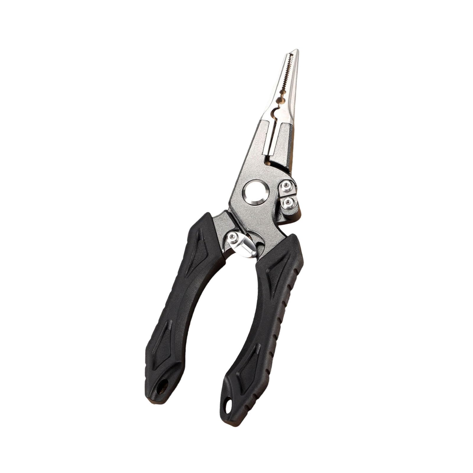 Zbiianxer Pliers With Nonslip Grip Hook Remover And Split Tool Suitable For Various Fishing Styles Fishing Hook Remover