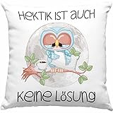 ✅ Vorderseite bedruckt mit lustigem Spruch und Rückseite perfekt als Kuschelkissen in Pastellfarben. Lieferumfang: Kissenfüllung aus Polyesterwatte und bedruckter Kissenbezug aus Polyester / Oxford-Baumwolle.