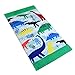 Baogaier Dinosauro Asciugamano da Spiaggia, Telo da Bagno 80 X 160cm Cotone Morbido Verde Coperta da Spiaggia Grande Morbida Assorbente per Bambini Adulti Nuoto Surf Escursionismo Sport Regalo Viaggio