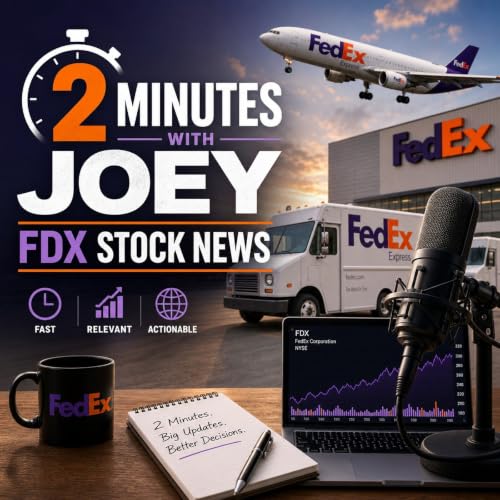 『2 Minutes with Joey - FDX Stock News』のカバーアート
