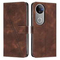 SEAHAI Leder Flip Case Für Vivo V50 5G / V50e 5G – Brieftaschenhülle Mit Kartenfächern, Ständerfunktion, Magnethülle, Blau