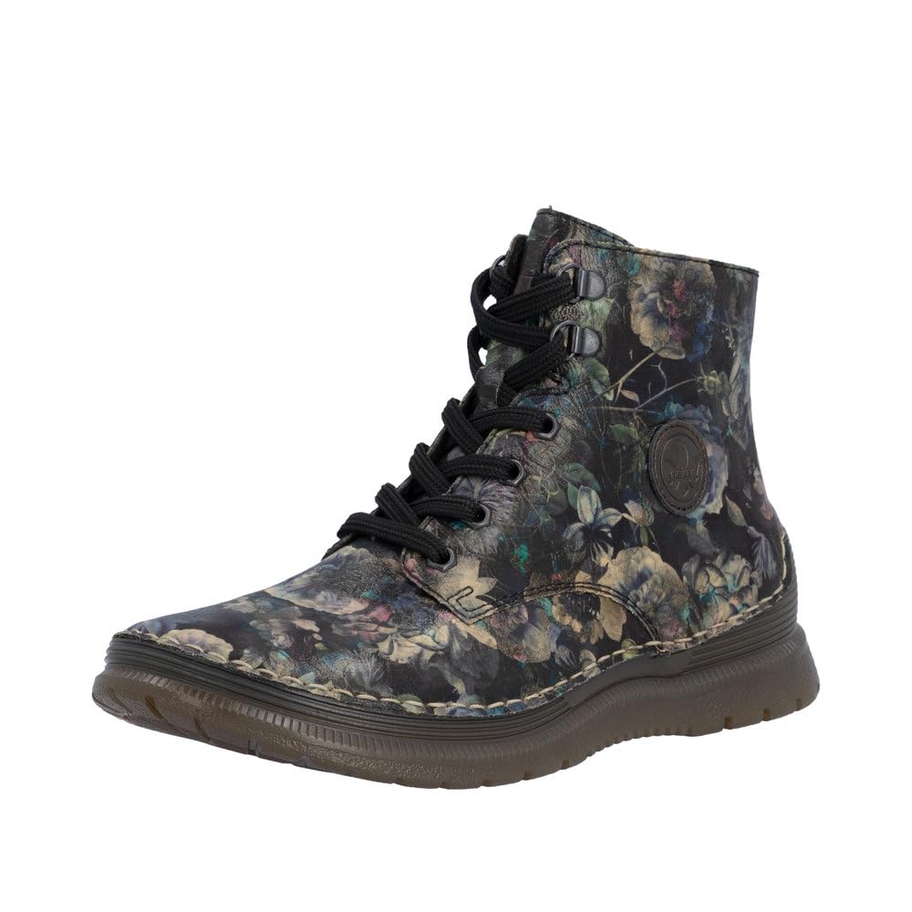 Rieker Damen 53632 Schnür Stiefel