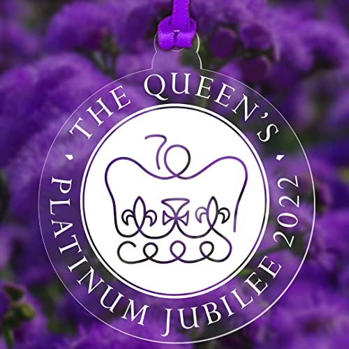 Queen Elizabeth Platinum Jubilee Bauble Hanging Commemorative Keepsake Decoration