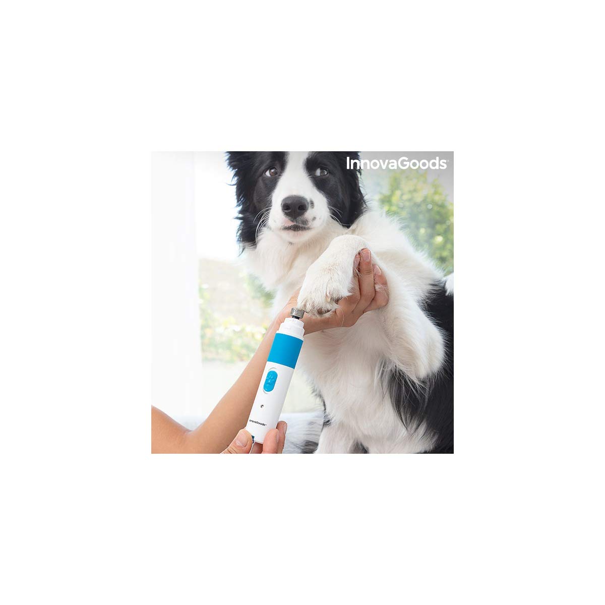InnovaGoods Paw Pet Refillable Nail File