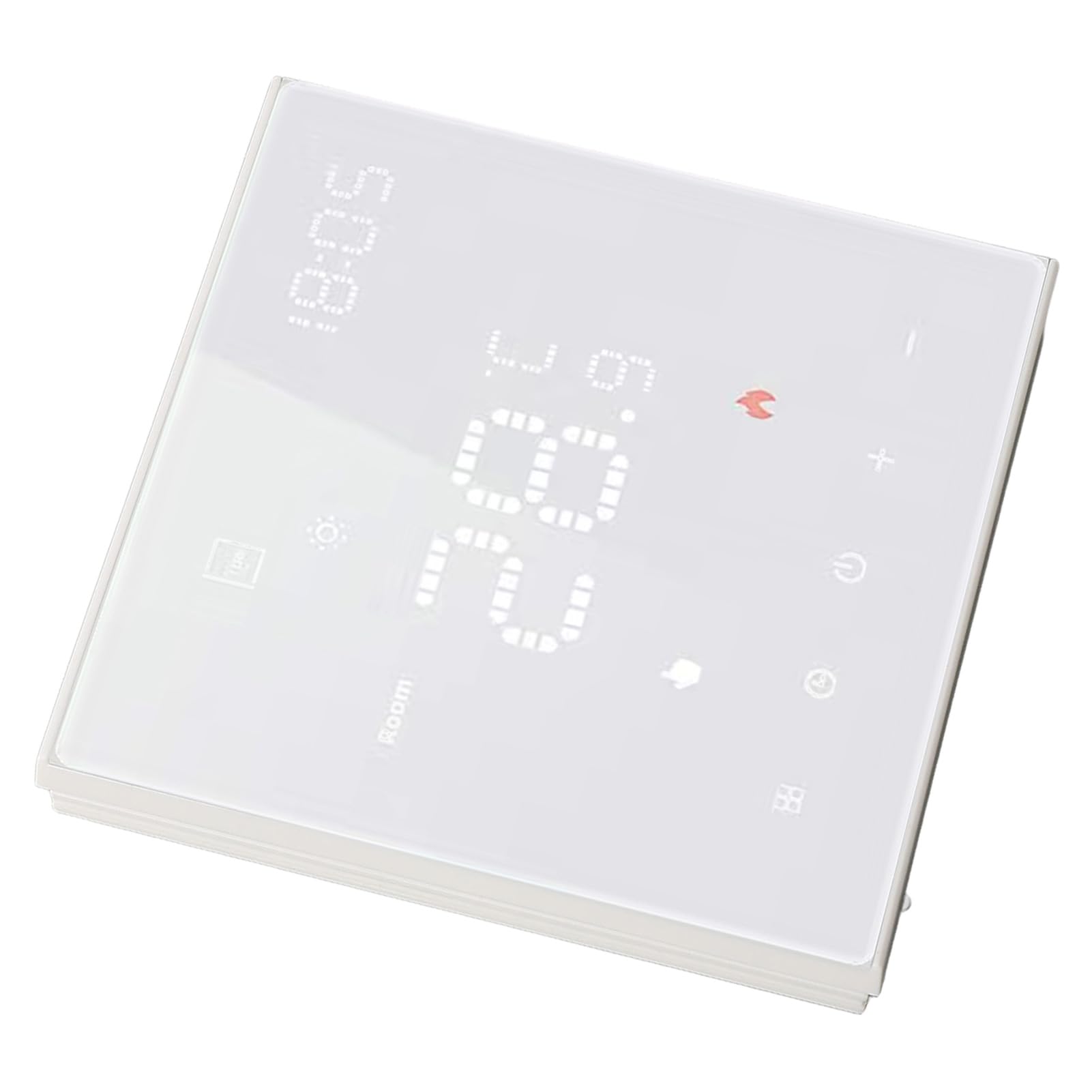 Fafeicy Termostato Inteligente Blanco, Pantalla Táctil Digital, (16A