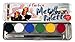 Price comparison product image Face Paint Metal Paint Box 6 Colours with a Brush