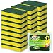 Cleaning Heavy Duty Scrub sponge by Scrub-it - Non-Scratch - Scrubbing Sponges Use for Kitchen, Bathroom & More - Yellow -24 Pack-