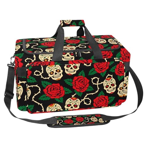Sac de sport 30L anti-désordre à motif tropical pour séparer vos affaires de fitness
