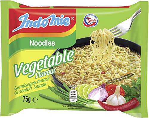 Indomie Fideos instantáneos, vegetales - 75 gr Cover