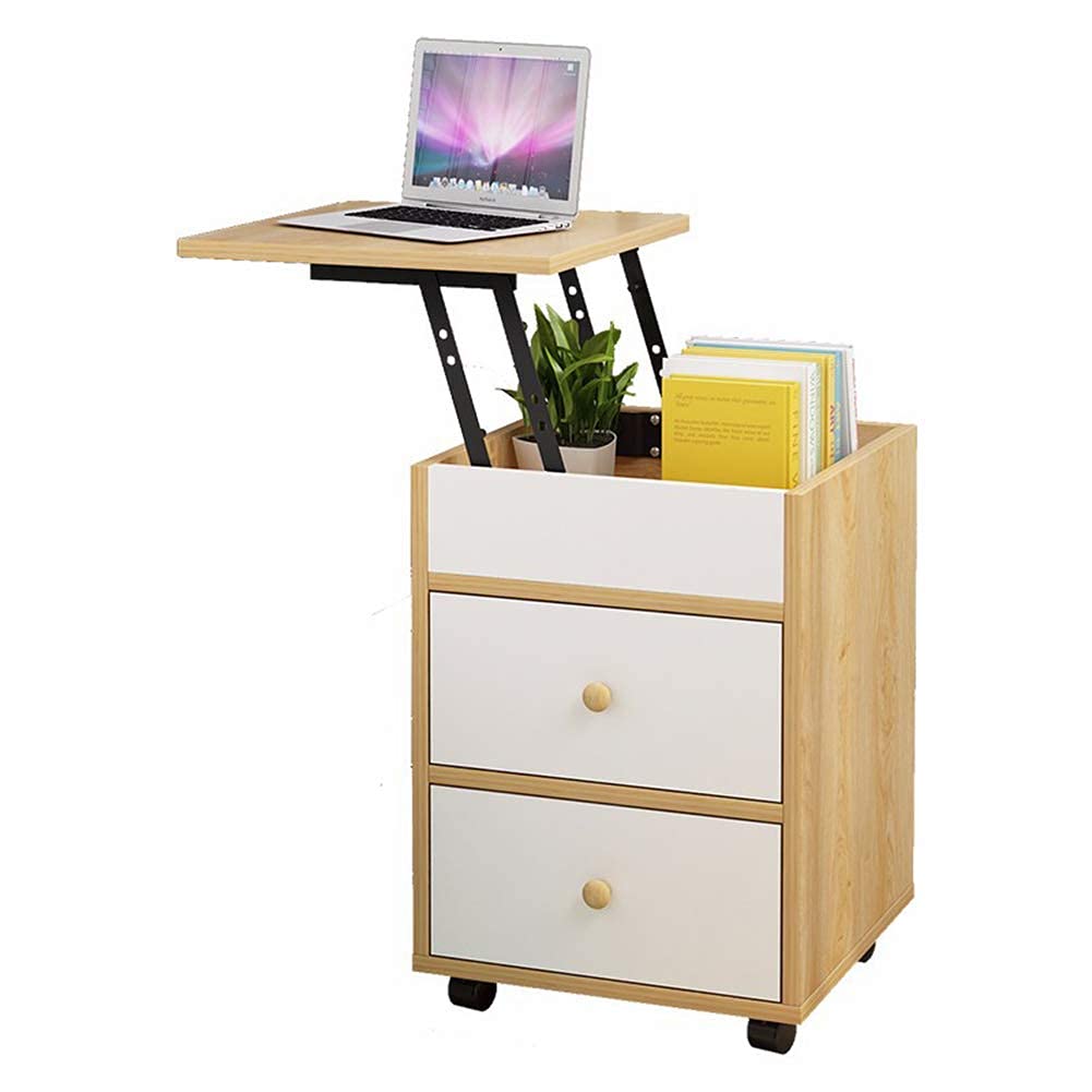 Table de nuit en bois amovible pour travailler ou lire confortablement au lit