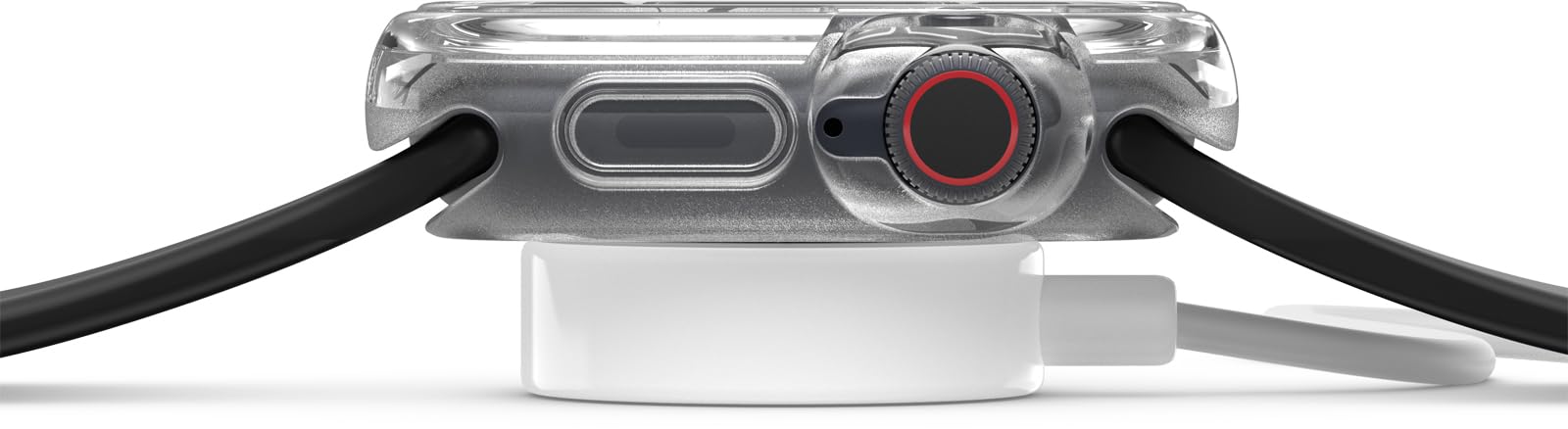 Watch Bumper OtterBox do Apple Watch Series SE (2nd/1st gen)/6/5/4-44mm, odporne na wstrząsy i upadki, smukłe etui ochronne na zegarek Apple Watch, chroni wyświetlacz i krawędzie, Pomaranczowe