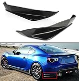 Fits for 2013-2016 Scion FR-S FRS/Subaru BRZ Sti TS Style Rear Bumper Aero Corner Side Aprons