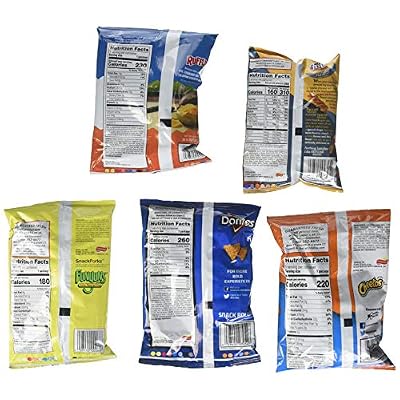 Frito Lay Premiere Mix Chips and Snacks 30 Piece Variety Pack, 60 Ounce