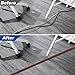 Cord Hider Floor 6ft LZEOY, Heavy Duty Cord Covers for Wires on Floor, Brown Floor Cable Management, Hide Cord Cover Floor, Electrical Cable Hider Cord Protector Floor, Cable Cavity: 0.78