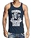 Produktbild Stylotex Herren Tank Top Basic Training to be Super Saiyan, Farbe:Navy, Größe:L