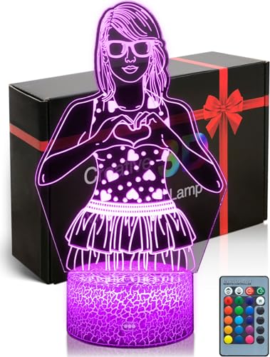 DAHEYMA Heart Hands Gifts for Girls, Pink Mood Night Light