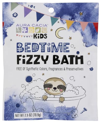 Aura Cacia Kids, Bedtime Fizzy Bath, 2.5 oz (70.9 g)