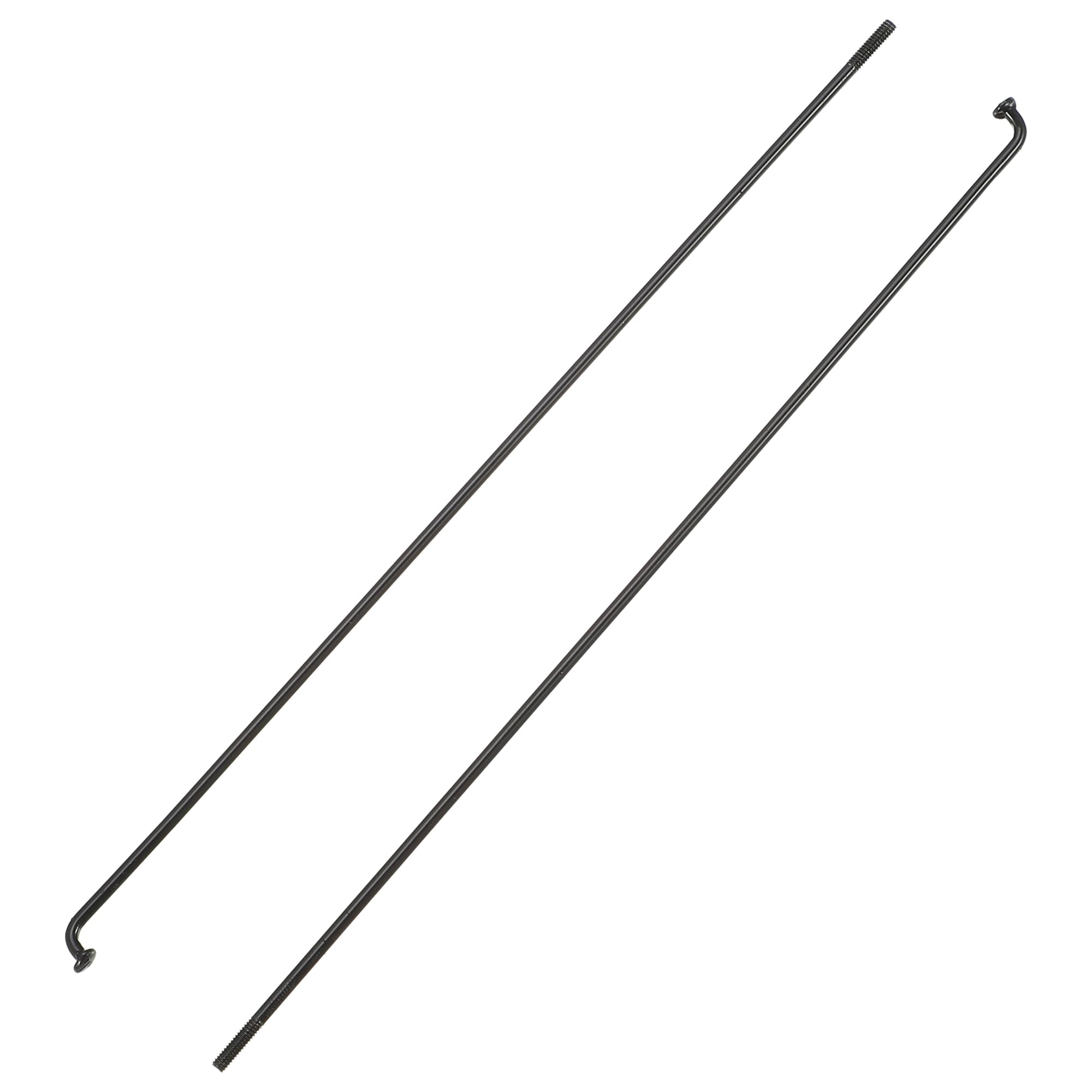 QUARKZMAN 40 sztuk 14G J krzywa 170 mm szprychy ze sutkami do roweru, czarne