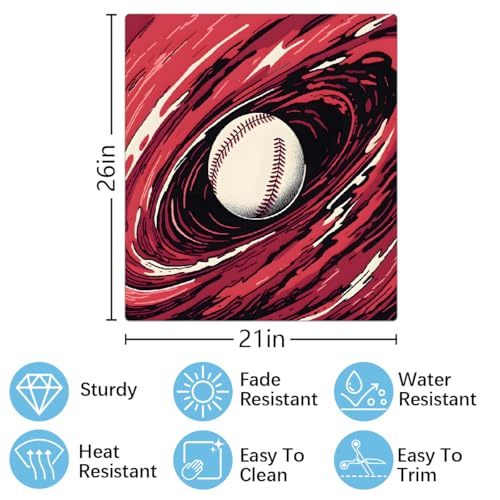 Funda magnética para lavavajillas Mexpekil panel protector de béisbol 2