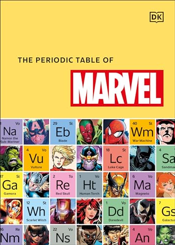 The Periodic Table of Marvel, by Melanie Scott
