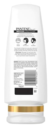 Miniatura 4 de Pantene Pro-V Acondicionador, suave y elegante con aceite de argán, 12 onzas