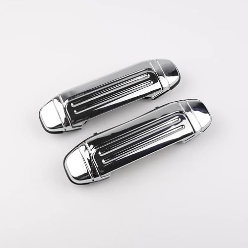 JFQYGMD Front Pair Door Handle Plating for Mitsubishi for Montero for Pajero V46 V31 V32 V33