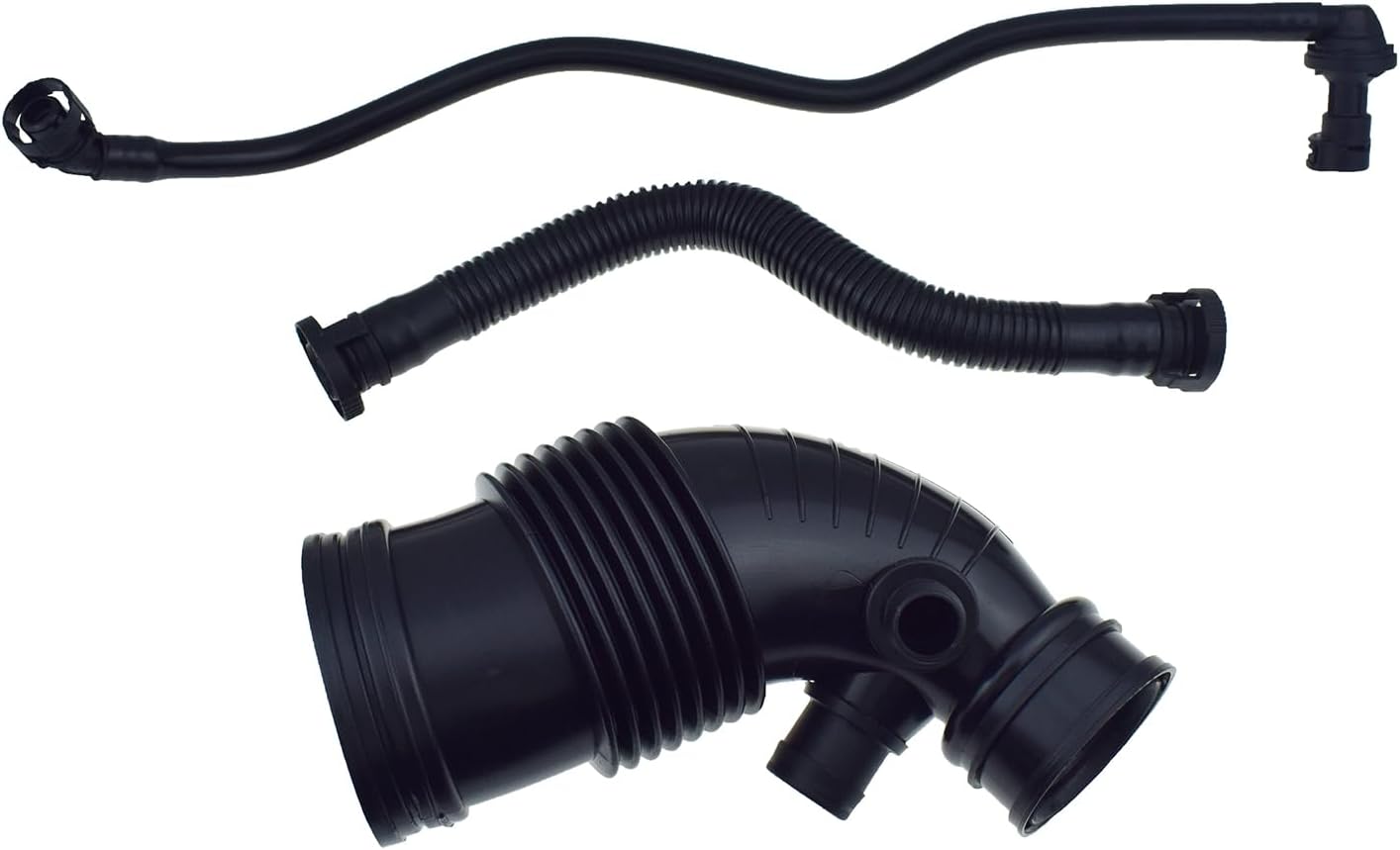 Car 3Pcs Air Duct Filtered Pipe Air Intake Hose For BMW F20 F21 F30 F31 F35 13717597586 11157608144 11157614690