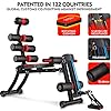 WINBOX Abdominal Exercise Machine, Multi-functional 22 in 1 Home Gym Equipment for AB Workout and Core Strength Training, Adjustable Rowing Machine for Home Gym.