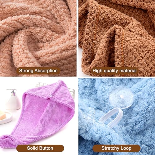 Kldnkig Microfiber Hair Towel Wrap thumb #2