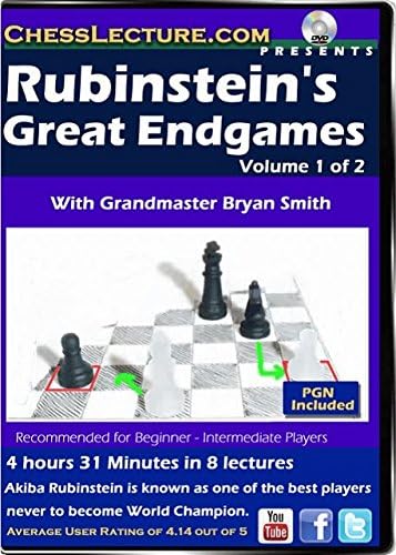 Rubinstein’s Great Endgames - 2 DVDs - Chess Lecture - Volume 137