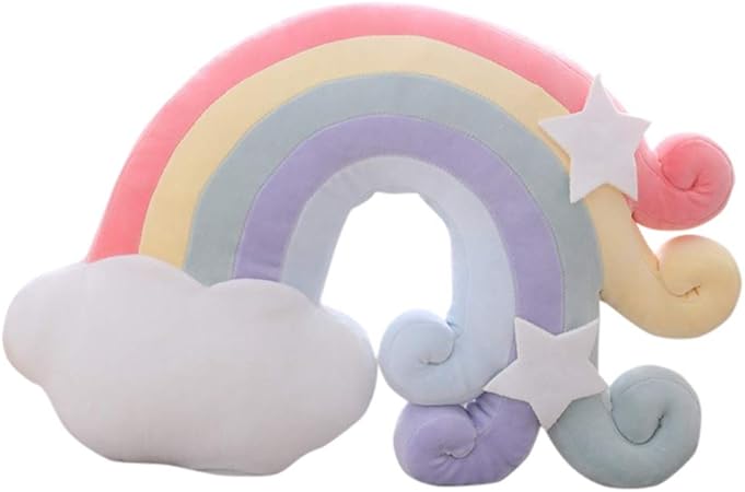 Amazon 雲 ぬいぐるみ 抱き枕 キャラクター かわいい 柔らかい ふわふわ もちもち 癒し系 抱きクッション 置物 添い寝 お誕生日 お祝い クリスマス 子ども 彼女彼氏へ プレゼント イベント インテリア カラフル ぬいぐるみ おもちゃ