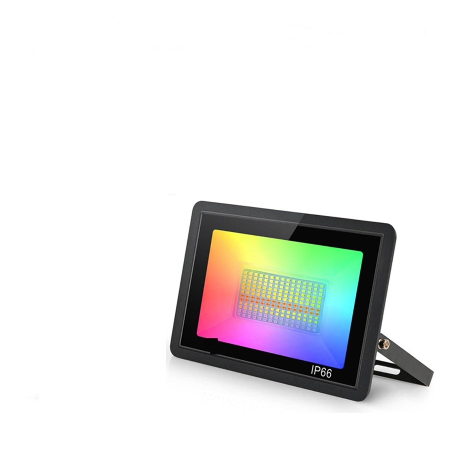 LLOOPK LED Flood Light, 30W 50W 100W LED Flood Light Color Changing APP Control 2700K-6500K RGBCW Timing Music Outdoor Waterproof Smart Floodlights(50W)
