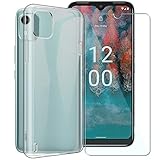 【Compatibilité】：Cet Coque + film trempé est uniquement compatible pour Nokia C12, veuillez vérifier le modèle de votre téléphone!