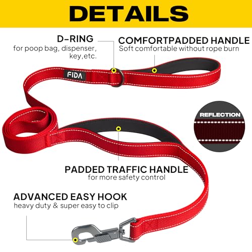Fida Heavy Duty Dog Leads for Medium/Large Dogs - Image 2