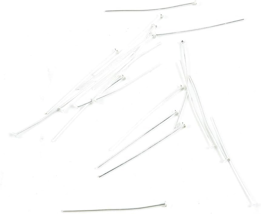 27440 Pieces Antique Silver Tone Jewelry Making Charms Findings Fashion Wholesale Supplies Pendant Lots Bulk Supply SC2471 Head Pins 30mm