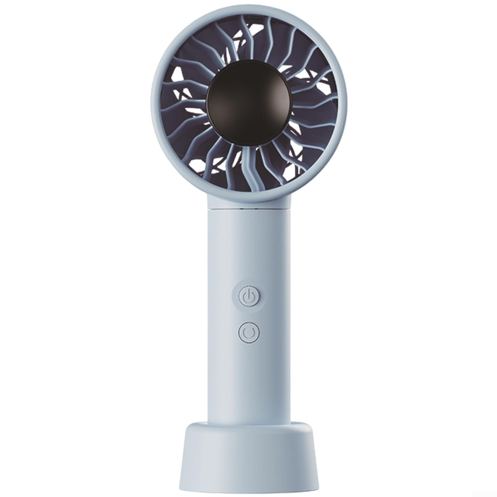 Ventilateur portable pour le bureau et les voyages avec support amovible