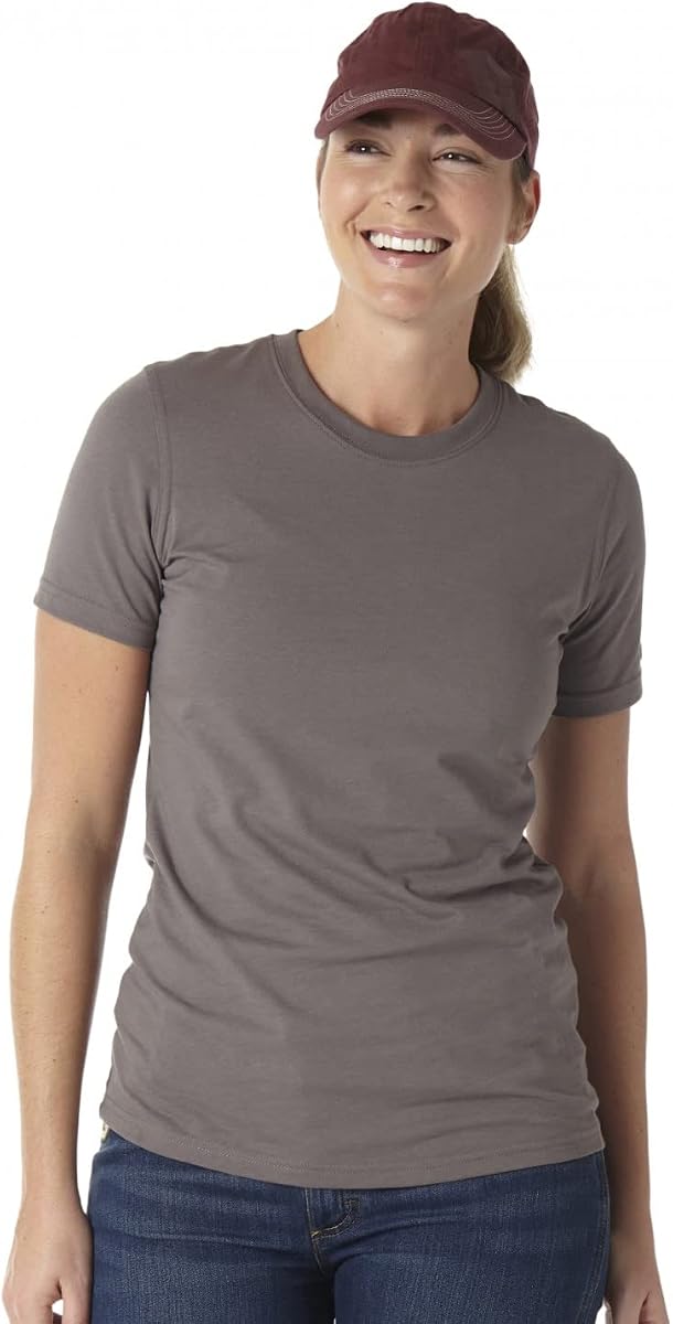 Camisetas de rendimiento de manga corta para mujer Wrangler Riggs Workwear