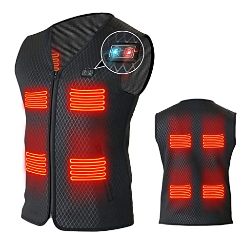 Veste chauffante USB homme pour stopper le froid gilet électrique thermique 5 zones