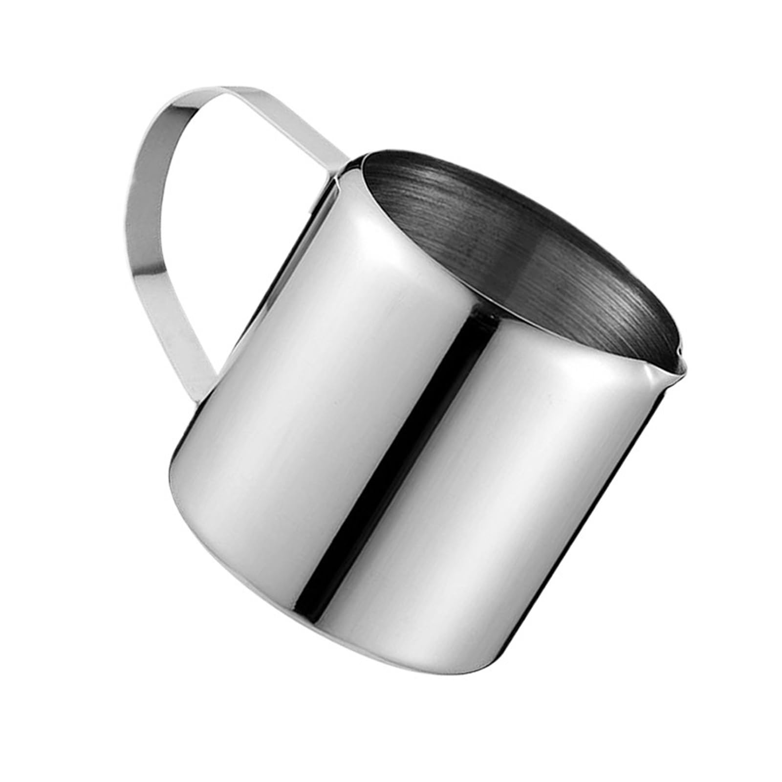 Lata humeante de Espresso 5oz, minijarra for taza leche, for espuma y café, cafetera acero inoxidable, 3 uds Para Espumar
