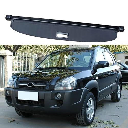 Cubierta retráctil de maletero para Hyundai Tucson 2010-2015 con pantalla de privacidad 2