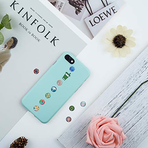 Supvox 200Pcs Mixed Mosaic Tiles Glass Mosaic Tile Assortment For Diy Crafts Crystal Mosaic Supplies 14Mm #TOP6