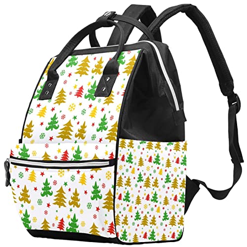 Planta serie color imágenes bolsa de pañales mochila con bolsas cambiantes para bebés niñas niños mamá bolsa, Multi-10