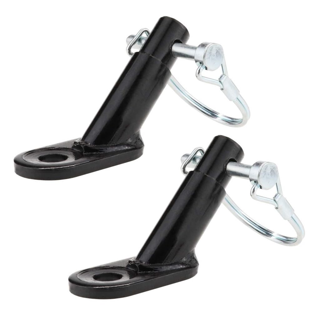 2 Stück Fahrradanhänger Kupplung Fahrrad Anhänger - Anhängerkupplung Fahrrad mit Sicherungsstift, Hundeanhänger Fahrradkupplung für Kinder