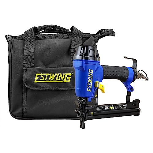 Estwing EFS18 grampeador de cerca pneumático de 18 calibre 18 com gancho de cinto de metal ajustável