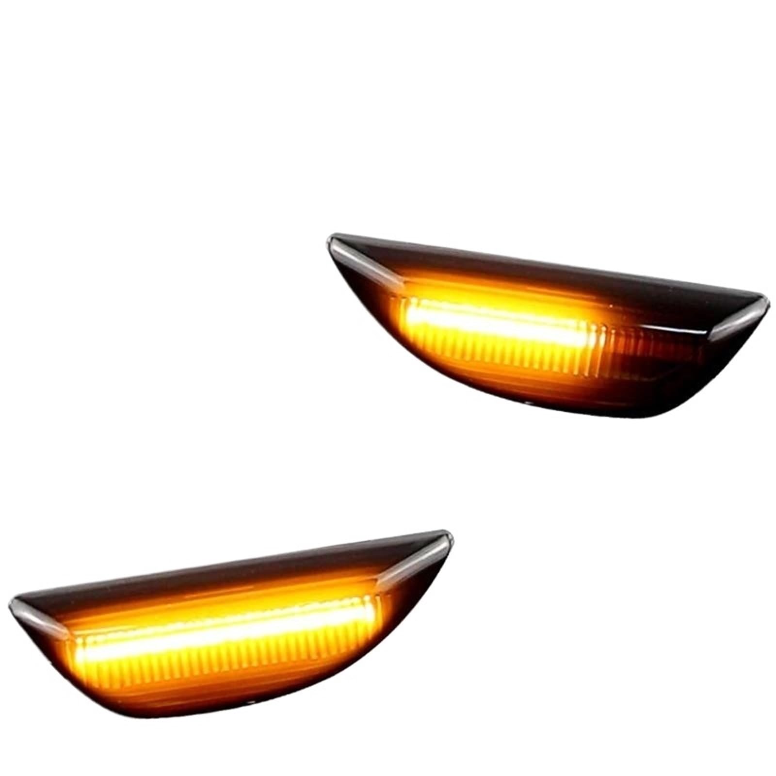 2 Pezzi Indicatore Di Direzione Laterale Indicatore Di Direzione Parafango Lampada Per Opel Per Mokka 2012-2016 Freccia Laterale(NO Dynamic Crystal)