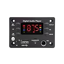 Dc 5V 12V Bluetuth 5.0 Mp3 Wav Ape Decoder Board Hands-Free Car Audio Microphone USaB Tf Fm Radlo Mp3 Music Player Speaker